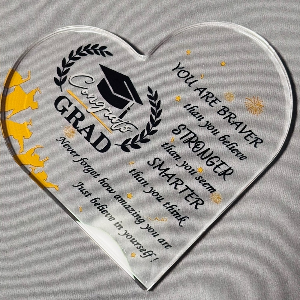 Graduate tote & plaque NIP-Unisex - Picture 2 of 6